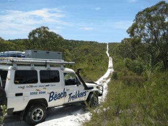 Beach trekkers North Stradbroke Island - Accommodation Cooktown