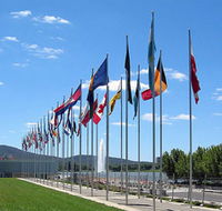 International Flag Display - Accommodation Cooktown