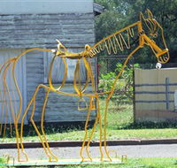 Augathella Wrought Iron Sculptures - Accommodation Cooktown