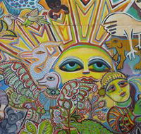 The Painting of Life by Mirka Mora - Accommodation Cooktown