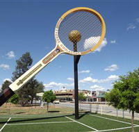 Barellans Big Tennis Racquet - Accommodation Cooktown