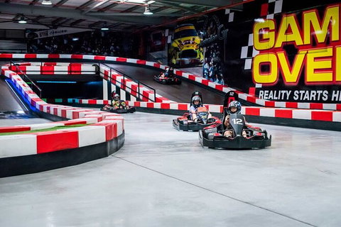 Indoor Go-Kart Racing At Game Over On The Gold Coast - Accommodation Cooktown 3