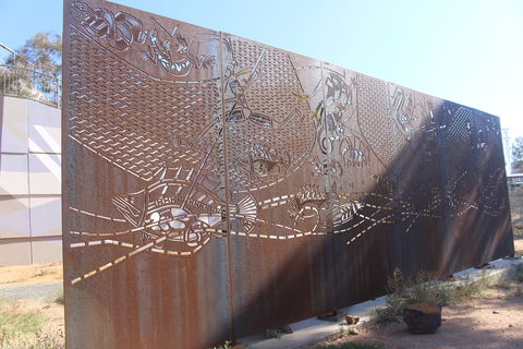 Berri Bridge Mural - Accommodation Cooktown 1