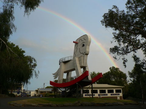 The Big Rocking Horse And The Toy Factory - Accommodation Cooktown 0