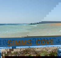 Simms Cove lookout and beach Moonta Bay - Accommodation Cooktown