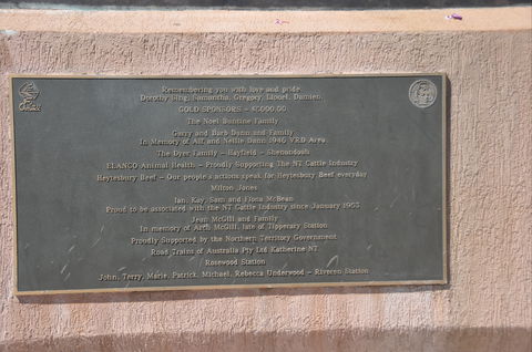 Stockmans Pioneer Memorial Katherine Icon - Accommodation Cooktown 2