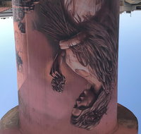 Kadina Water Tower Mural - Accommodation Cooktown