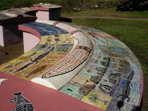 Milbi Wall (The Story Wall) - Accommodation Cooktown 0