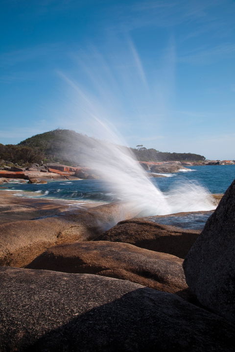 Bicheno Blowhole - Accommodation Cooktown 0