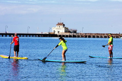 Private Stand-Up Paddle Board Lesson At St Kilda - Accommodation Cooktown 0
