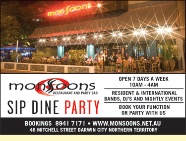 Monsoons Restaurant And Party Bar - Accommodation Cooktown 3