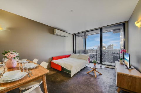 A Modern 2BR CBD Apt City Views FREE Parking - Accommodation Cooktown 3