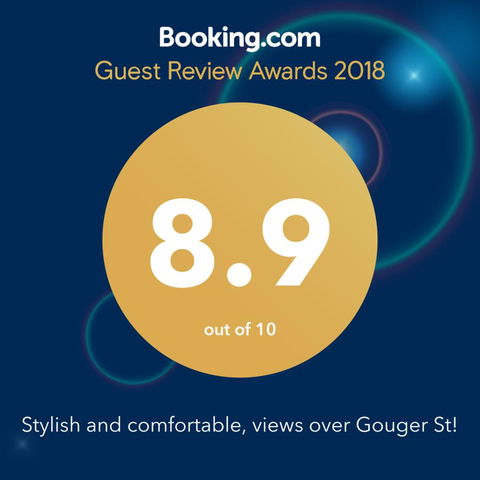 Stylish And Comfortable, Views Over Gouger St! - Accommodation Cooktown 23