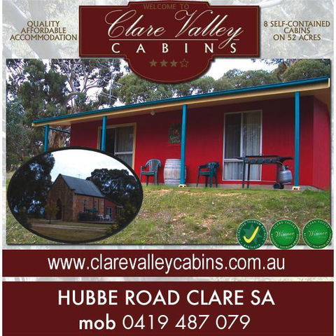 Clare Valley Cabins - Accommodation Cooktown 36