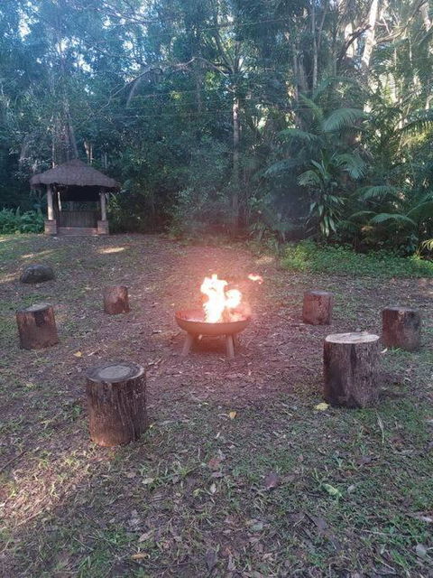 Rainforest Retreat-Fireplace-BBQ-3 Acres- - Accommodation Cooktown 2