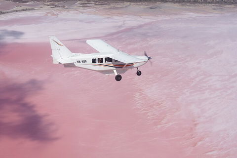 Pink Lake + Abrolhos Islands Scenic Flight - Accommodation Cooktown 2