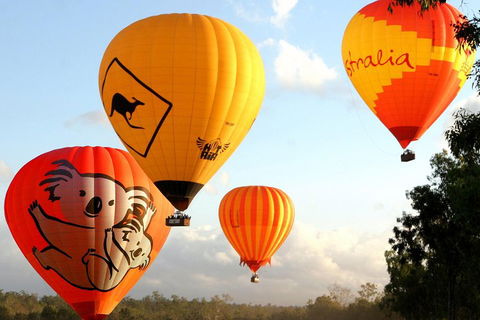 Natural Bridge & Springbrook Waterfalls Tour + Hot Air Balloon With Breakfast - Accommodation Cooktown 0