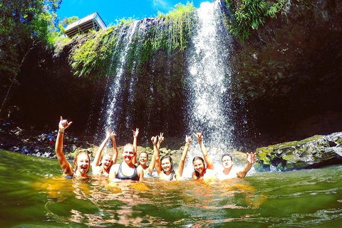 Byron Surrounds: Nimbin Waterfall Adventure - Swimming Tour - Accommodation Cooktown 0
