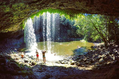 Byron Surrounds: Nimbin Waterfall Adventure - Swimming Tour - Accommodation Cooktown 1