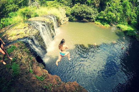 Byron Surrounds: Nimbin Waterfall Adventure - Swimming Tour - Accommodation Cooktown 3