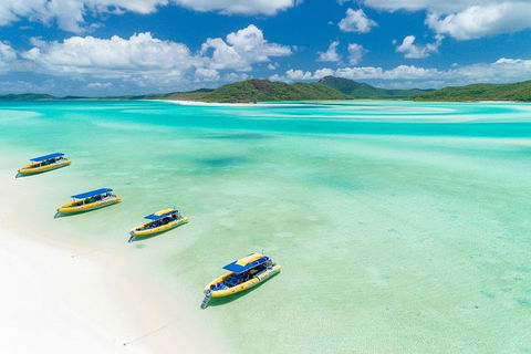 Great Barrier Reef Scenic Flight And Ocean Rafting Whitehaven Beach Day Trip - Accommodation Cooktown 2
