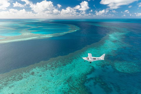Great Barrier Reef Scenic Flight And Ocean Rafting Whitehaven Beach Day Trip - Accommodation Cooktown 3