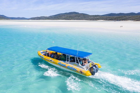 Great Barrier Reef Scenic Flight And Ocean Rafting Whitehaven Beach Day Trip - Accommodation Cooktown 5