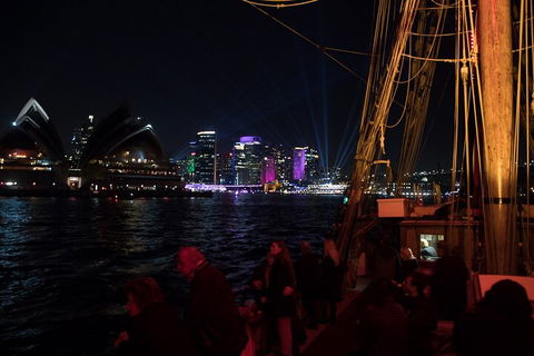 Vivid Tall Ships Dinner Cruise On Sydney Harbour - Accommodation Cooktown 4